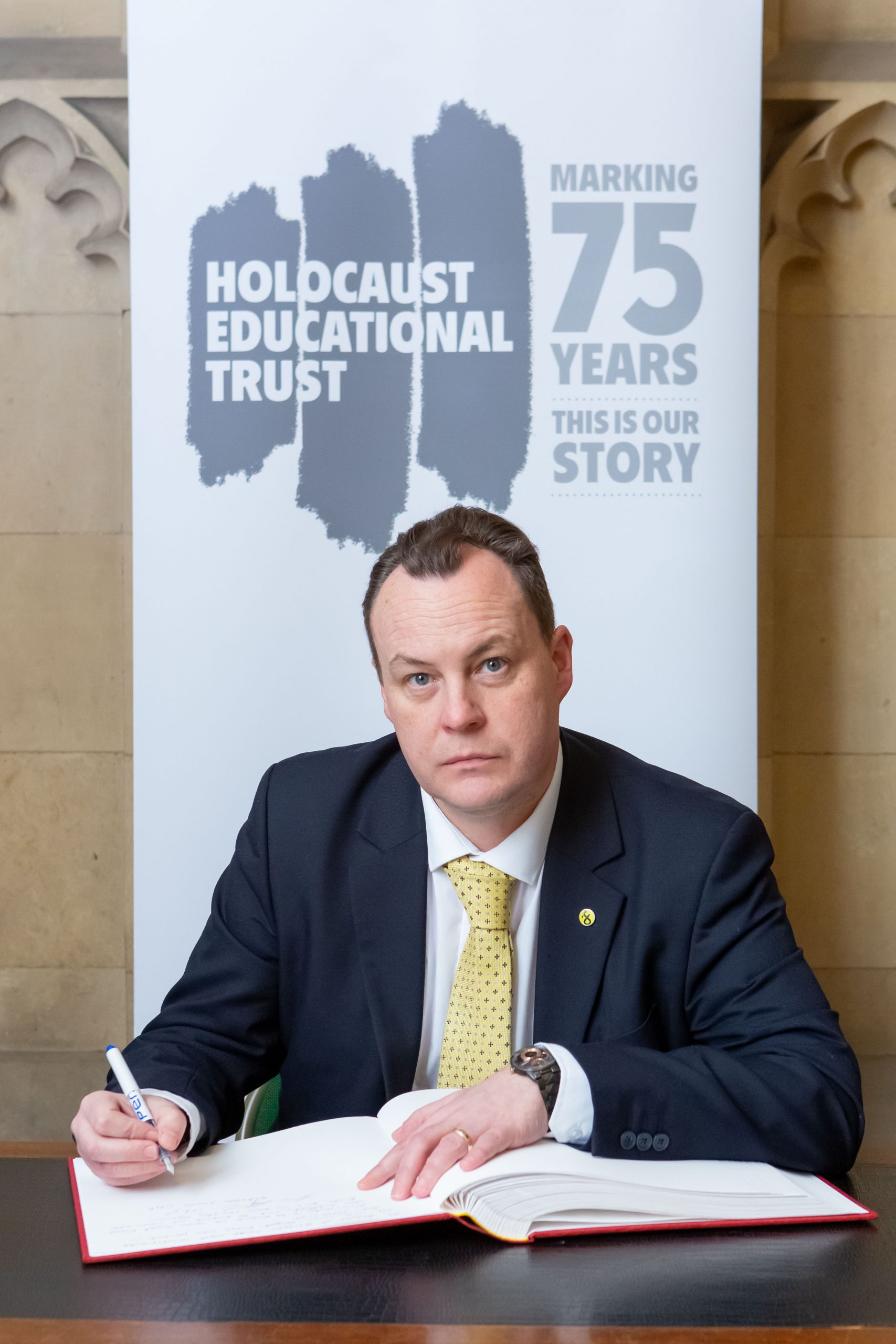Chris Stephens MP - Holocaust educational trust