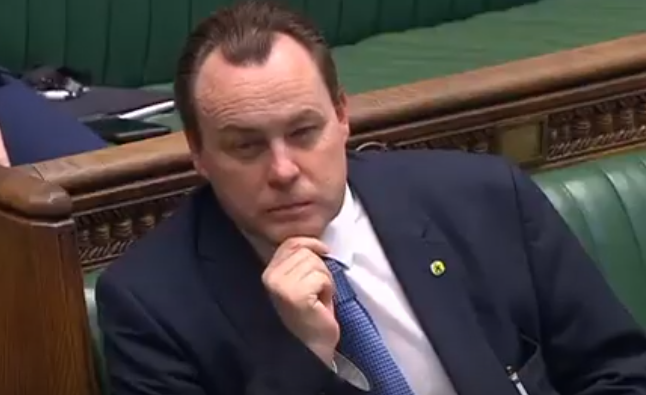 Chris Stephens MP in Westminster