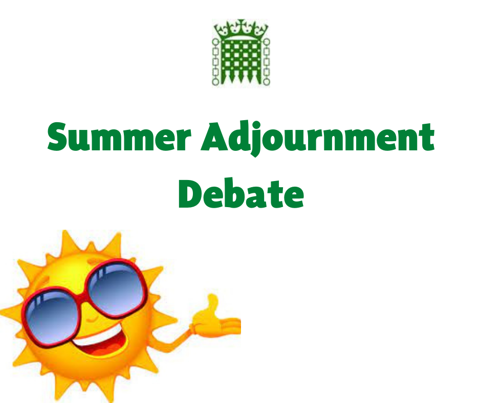 Chris Stephens MP Summer Adjournment Debate